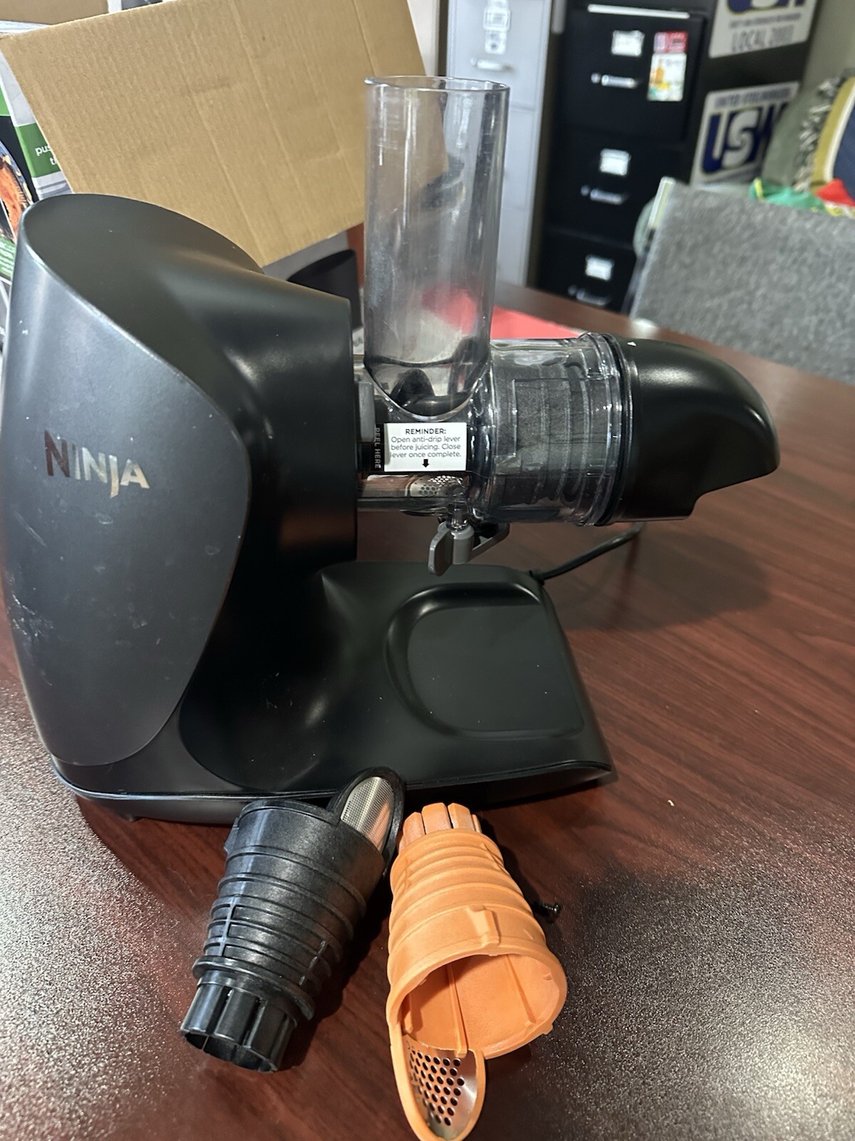 Ninja JC101 Cold Press Pro Compact Powerful Slow Juicer with Total Pulp Control gallery
