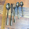 Oneida ECHO Stainless Glossy & Frosted 18/10 Silverware CHOICE Flatware gallery