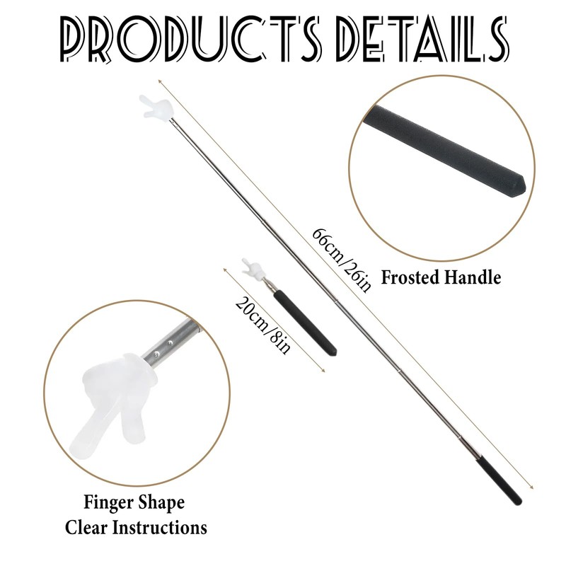 Pointer Finger Stick, Finger Teacher Pointer Stick for Classroom Hand Pointer... gallery