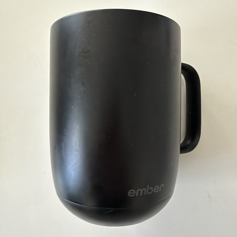 Ember 14 oz Ceramic Temperature Controlled Smart Mug - Black Tested (E4) gallery