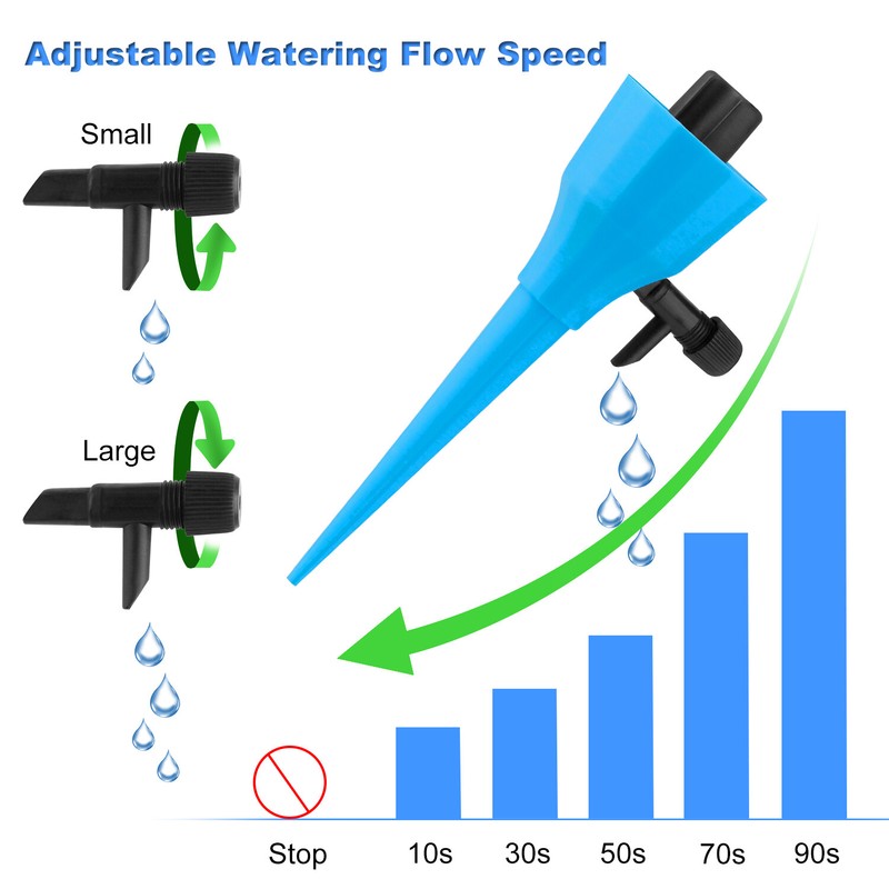 12/24PCS Automatic Self Watering System Plant Water Drip Irrigation Garden Tools gallery