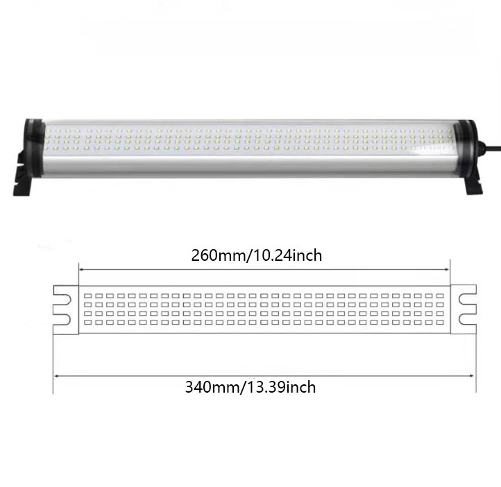 10W Wall Mounted Work Lamp, 24V Work Light, 1000lm LED Industrial Light For CNC gallery