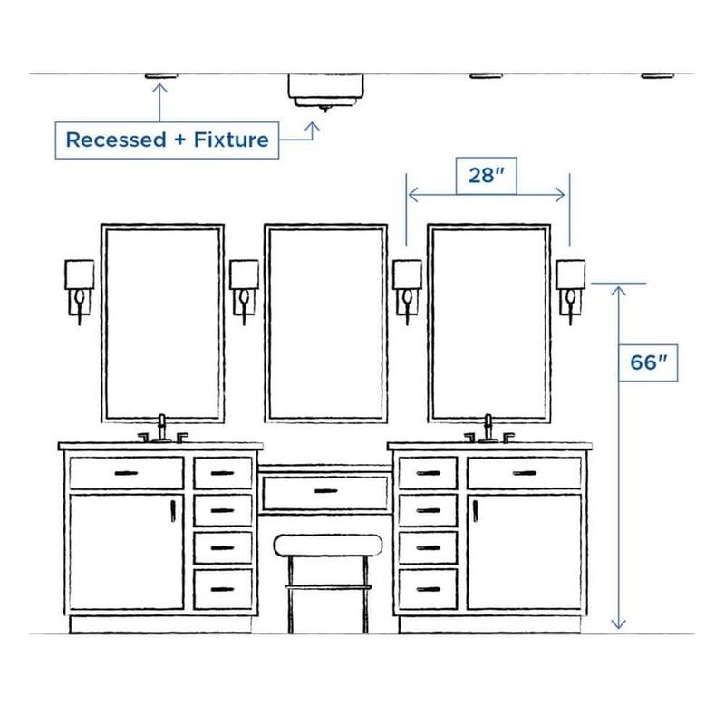 Progress Lighting 1-Light Brushed Nickel Etched Glass Bath Vanity Light gallery