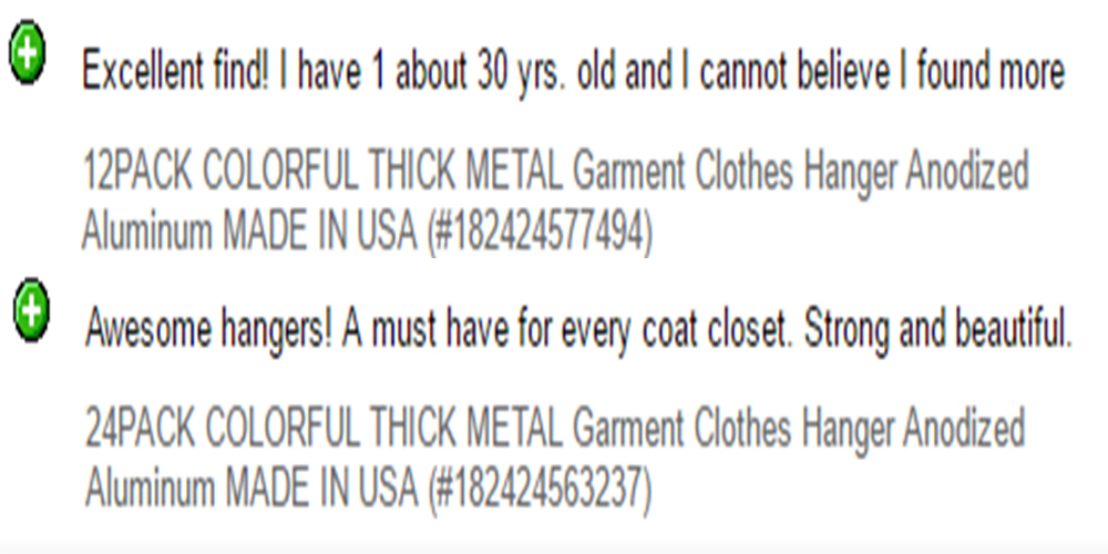 6 PACK Colorful DODCO Heavy Duty Clothes Coat Hangers Aluminum Metal Made in USA gallery