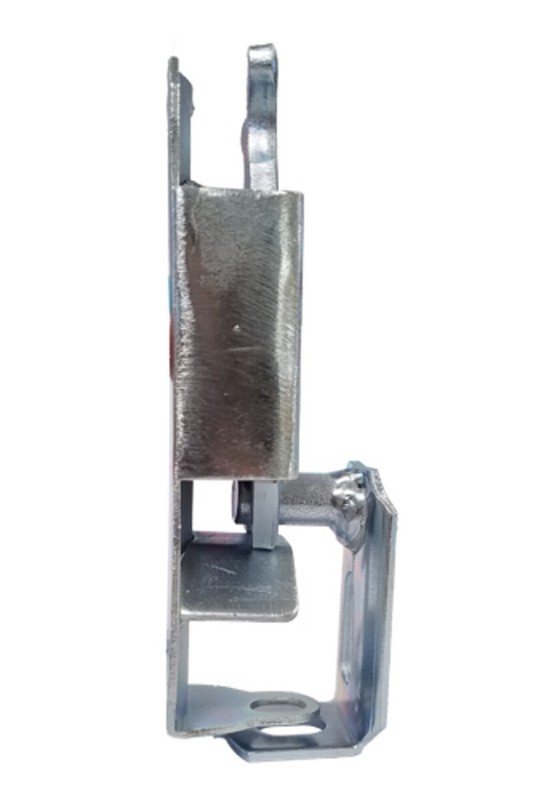 5 1/4" x 2" Galvanized Electroplate Kennel Gate Latch Fence Adjustable Plate 4PK gallery