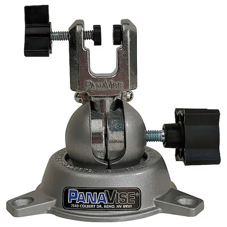 Panavise 391 7/8" Light Duty Micrometer Multi-Angle Vise With Swivel Base gallery