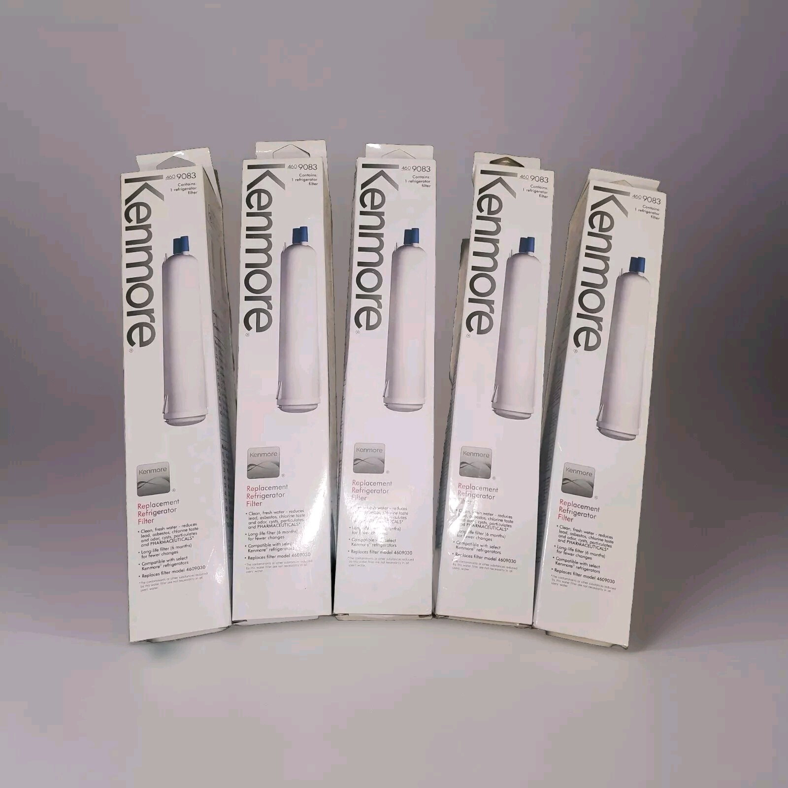 Kenmore 460-9083 OEM Replacement Refrigerator Water Filter 5 PACK NEW & SEALED gallery