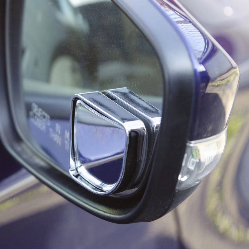 Auto Drive Quarter-Round Adjustable Blind Spot Mirror, 2-Pack – 0.11 lbs. gallery
