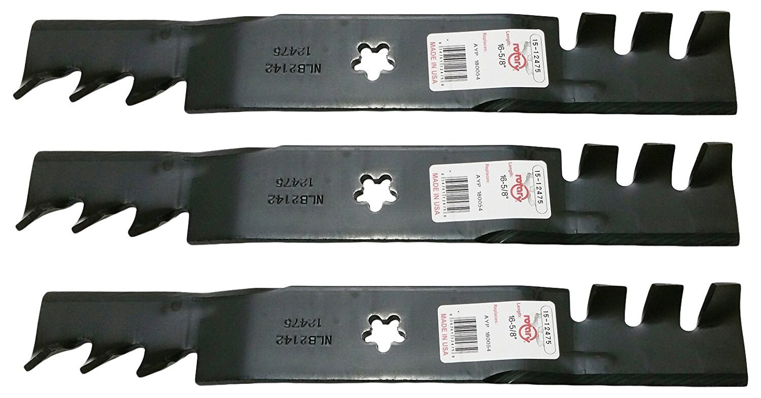 6 Mulching Blades for Craftsman, Husqvarna 173920, 180054 532180054 532173920 gallery