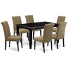Dining Room Set Black, DUBR7-BLK-17 gallery