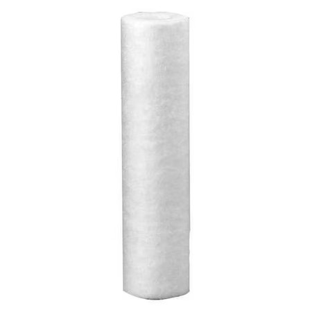 Everpure Ev953412-75 Solid Filter Cartridge, 5 Gpm, 10 Micron, 2-1/2" O.D., 9