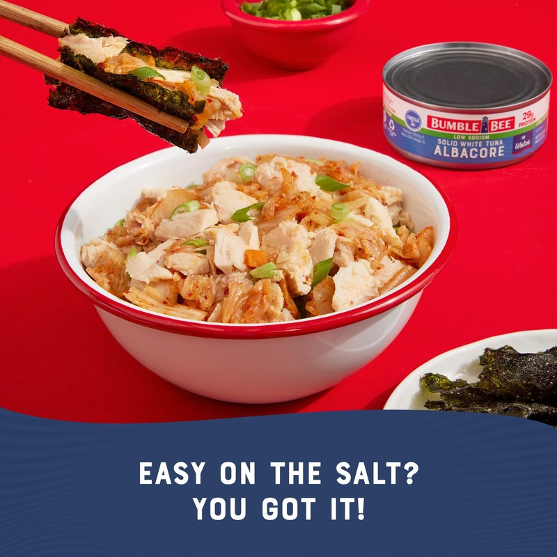 Bumble Bee Low Sodium Solid White Albacore Tuna in 5 Ounce (Pack of 12) gallery