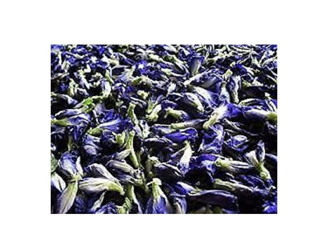 Organic Dried Butterfly Pea Flower Tea - 1OZ (28g) Caffeine Free gallery