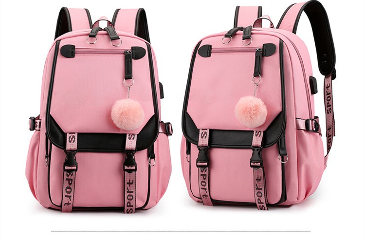 Sublimation Printed Oxford Fabric Trendy Men's Backpack gallery