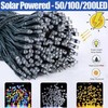 Solar Christmas Fairy String Lights 50/100/200 LED Outdoor Garden Party Decor gallery