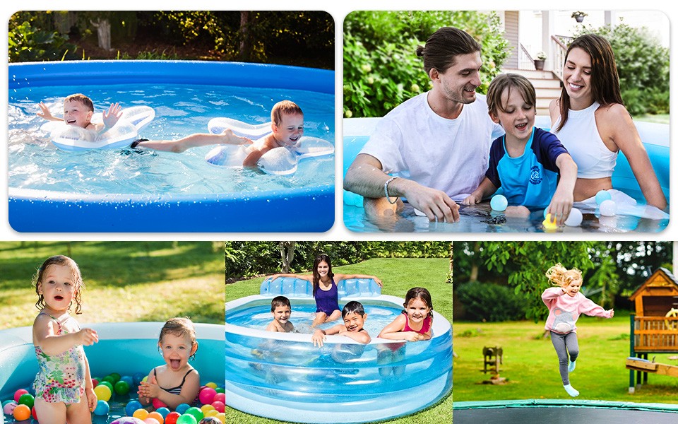 21Ft Round Winter Pool Cover Safety Heavy Duty Swimming Cover Above Ground Pool gallery