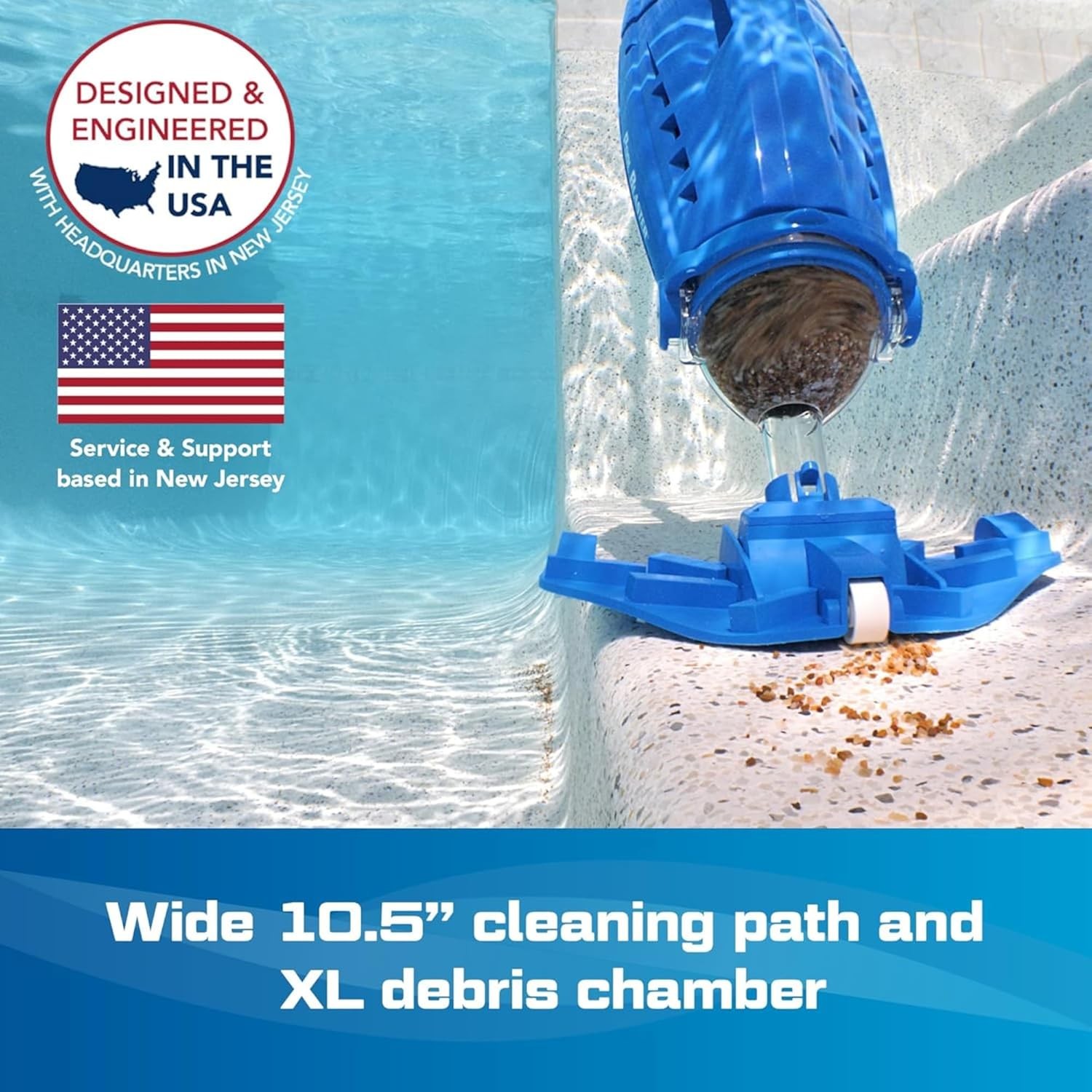 Water Tech Millennium Pool Vacuum Cordless Rechargeable gallery