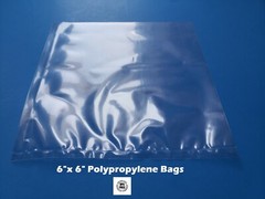 6″x 6″ Clear Poly Bakery Cello Candy Bag Cookie Flat Polypropylene Plastic Favor