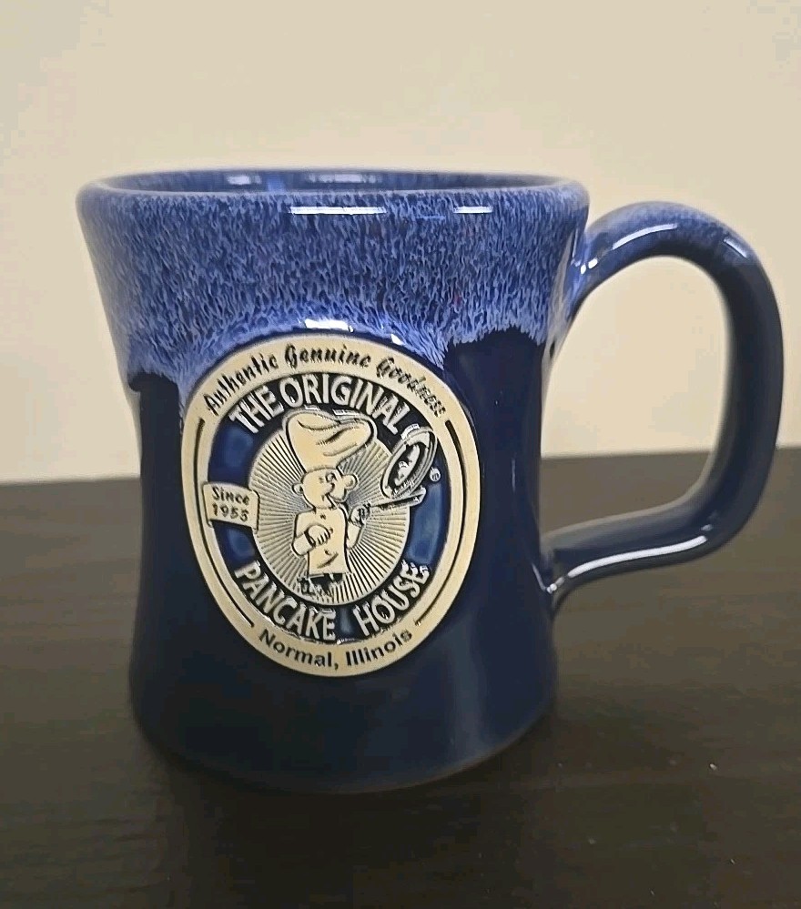 Deneen Pottery Mug The Original Pancake House Green Stoneware 2019 Normal IL gallery