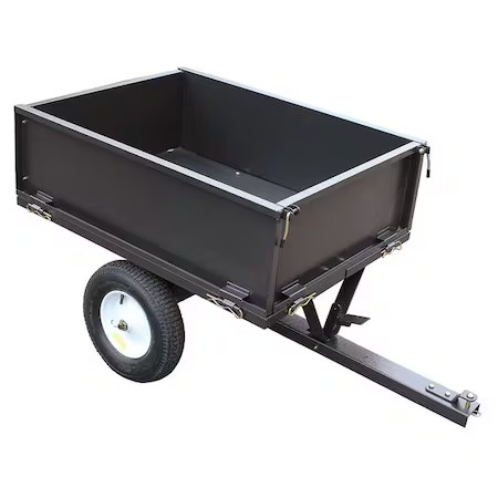 Dump Cart, 10 Cu.Ft., 500 Lb., Pneumatic, 46V231 gallery