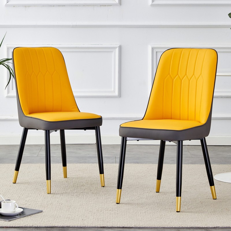 dark gray stitching style, equipped with artificial leather cushioned seats gallery