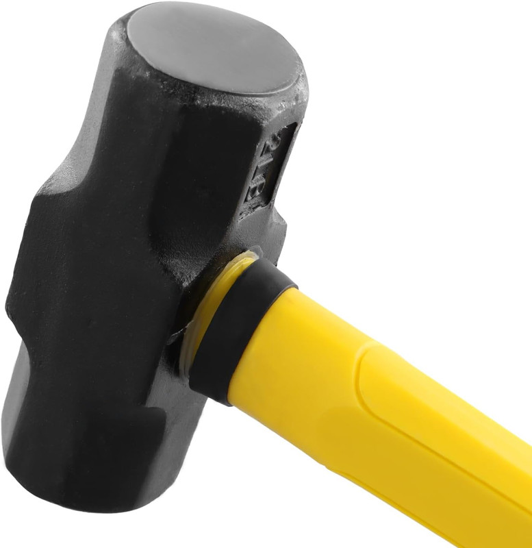 3 PCS 2Lbs Sledge Hammers with Shock Absorption Handles, Solid Steel Heads, High gallery