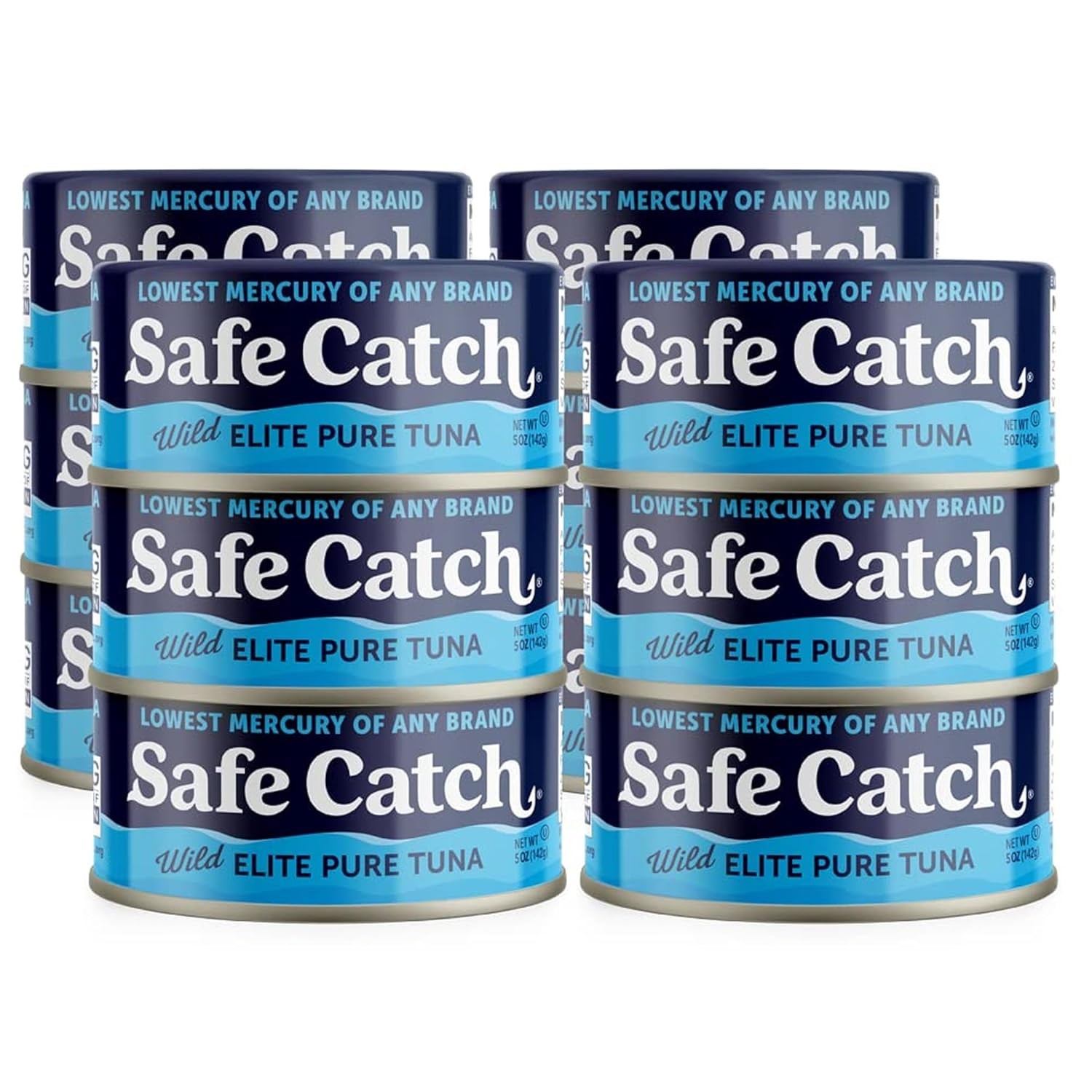Safe Catch Canned Wild Tuna Fish, Caught, Lowest 5 Ounce (Pack of 12) gallery