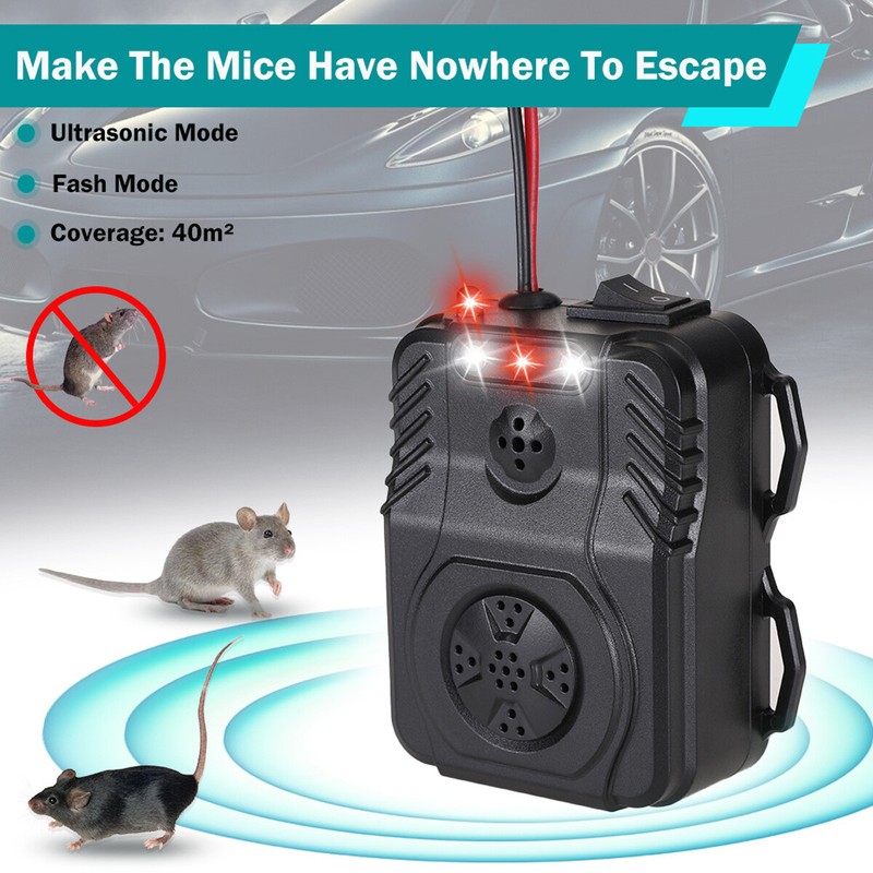 for Car Rat Rodent Deterrent Wire Engine Pest Control Ultrasonic Mouse Repeller gallery