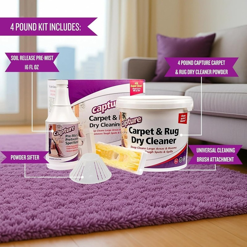 Complete Carpet & Upholstery Cleaning Solution - 64oz Pet Stain Eliminator gallery