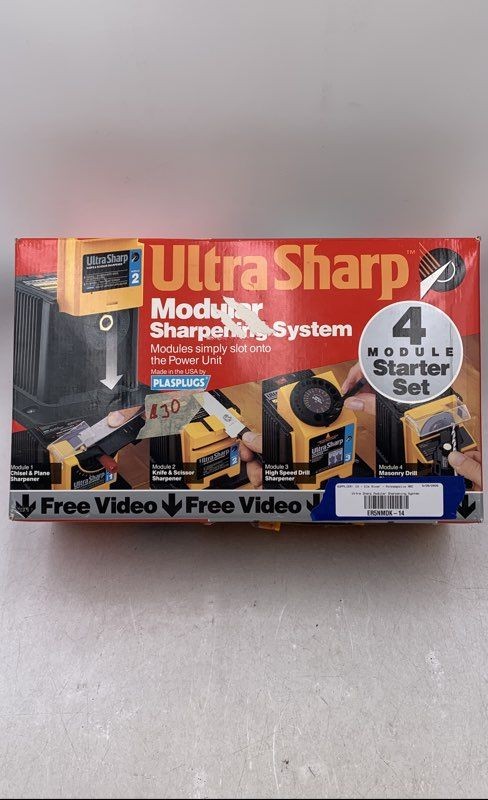 Plasplugs Ultra Sharp Yellow Black Modular Knife Sharpening System gallery