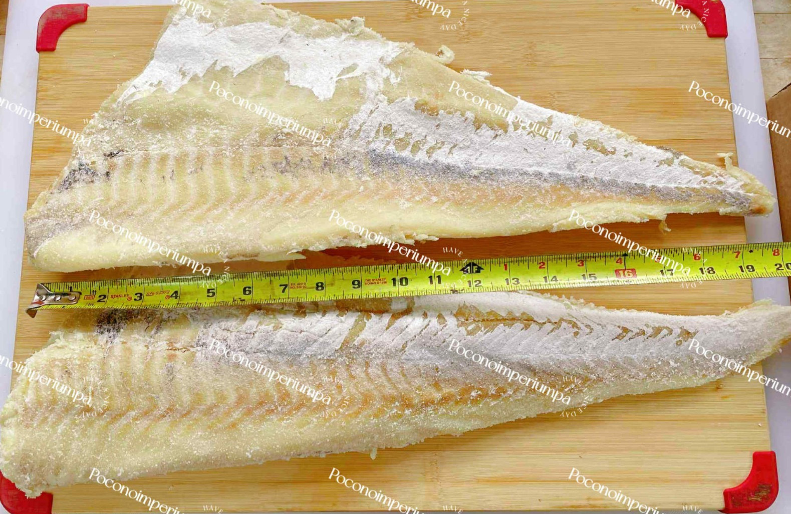 Salt Cod, Bacalao,Dried & Salted Codfish Jumbo Meaty Boneless Free Shipping 1Lb gallery