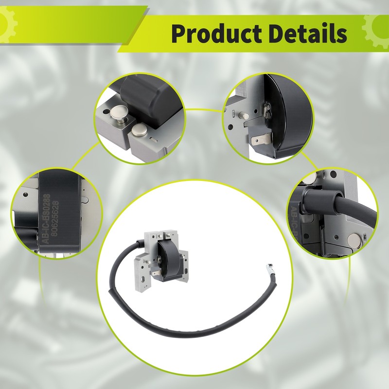 Ignition Coil For Briggs& Stratton 591420,398593,496914,793281,793295 gallery