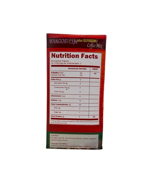 MANGOSTEEN PLUS GUYABANO COFFEE MIX gallery