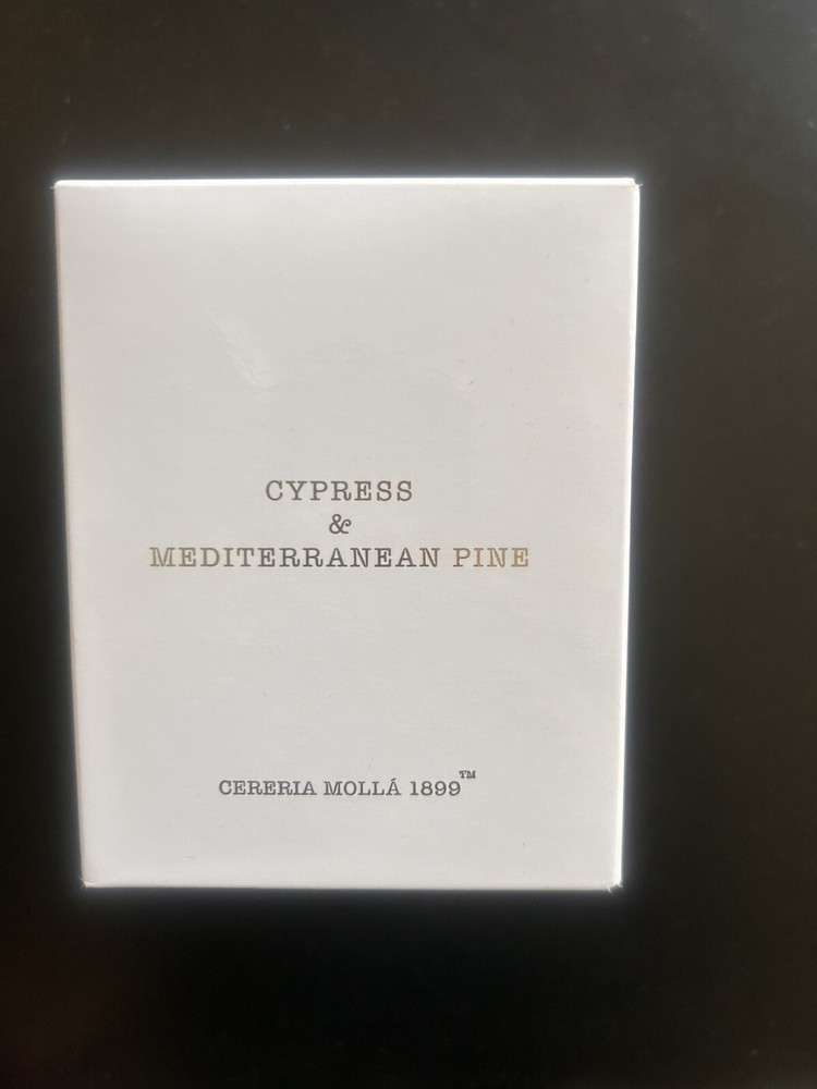 cypress & mediterranean pine cereria molla 1899