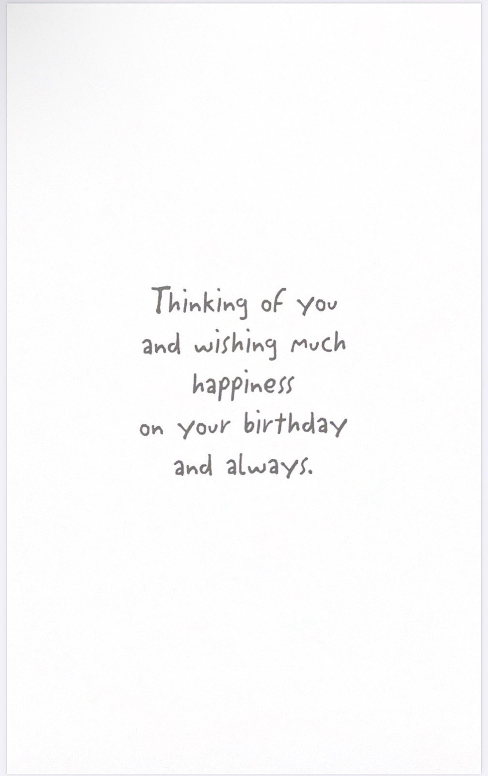 Greeting Card - On Your Birthday - with white envelope gallery