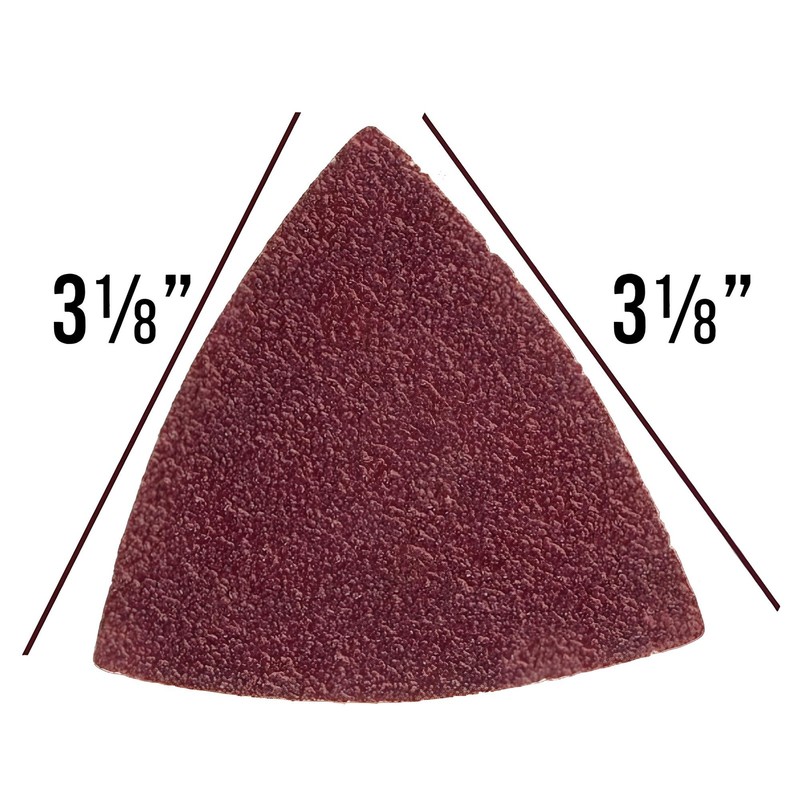 160 Pack Triangle Mouse Detail Sander Sandpaper Sheet Variety Pack Grits, Oxide gallery