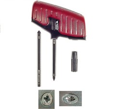 VamPLIER Stripped Screw Extractor For Counter Sunk Screws, 2-in-1 Bit Set