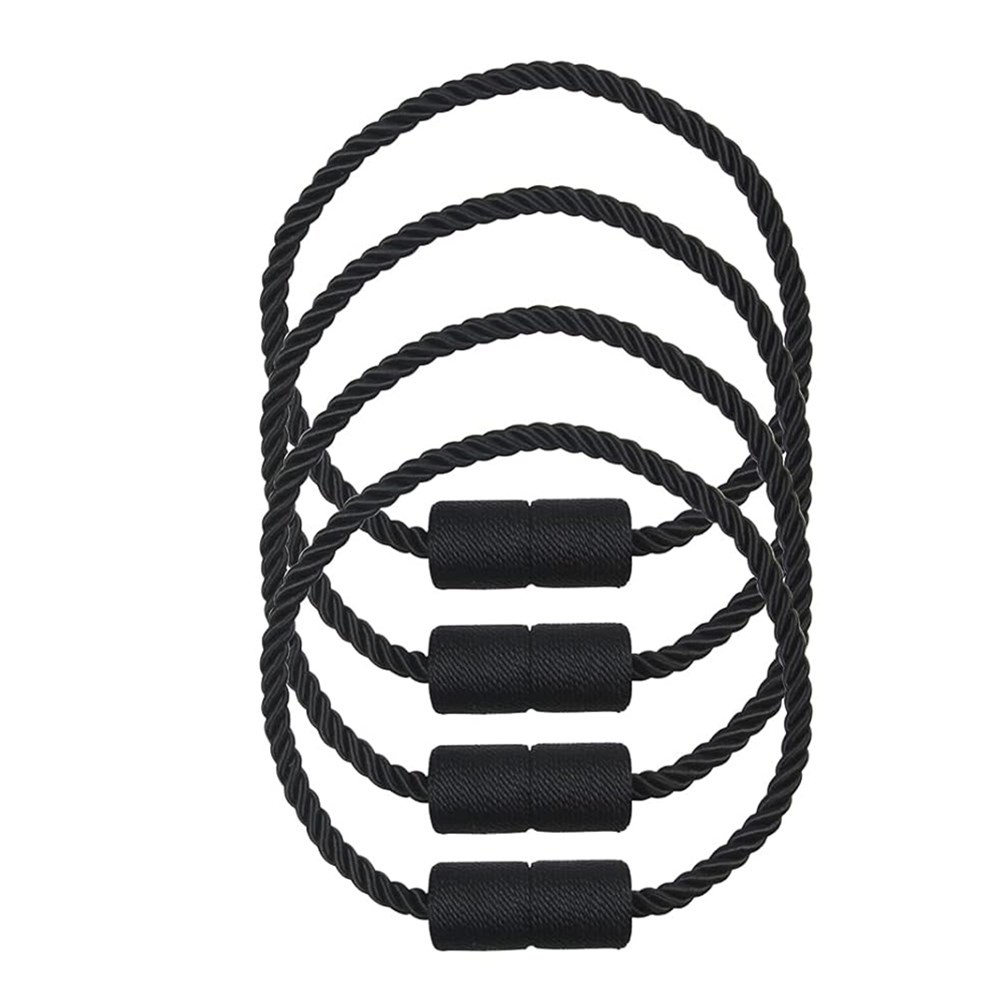 4PCS Curtain Rope Tiebacks Outdoor Elegant Decorative Magnetic Tie Backs Drape gallery