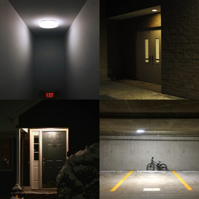 Greenic Radar Motion Sensor Light Bulbs, 3000K Warm White 15W (100W gallery