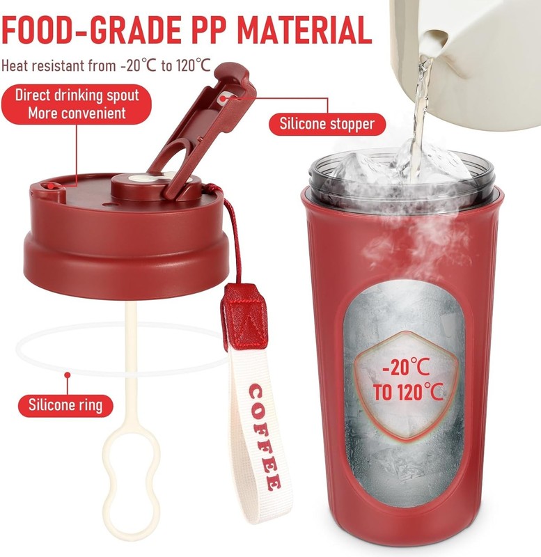 Office Automatic Electric Self Stirring Mug Cup Mixing Coffee Milk Tea Beer US gallery