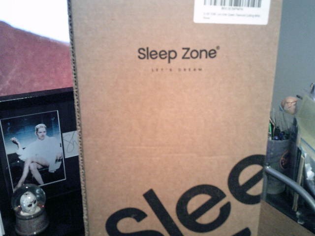 SLEEP ZONE COMFORTER QUEEN, DIAMOND QUILTING WHITE BRAND NEW FACTORY SEALED RE S gallery