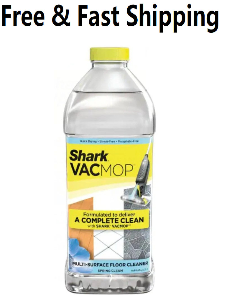 Shark VACMOP Multi-Surface Cleaner Refill 2L bottle, Spring Clean Scent, VCM60