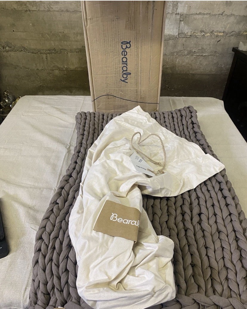 Bearaby Tencil Cooling Tree Napper Throw 20 Lb Retail $349 Cocoa Brown gallery