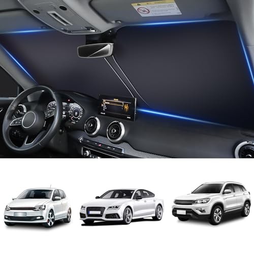 Double Thickened Vehicle Windshield Shade, Thickened Oxford cloth sunshade-01 gallery