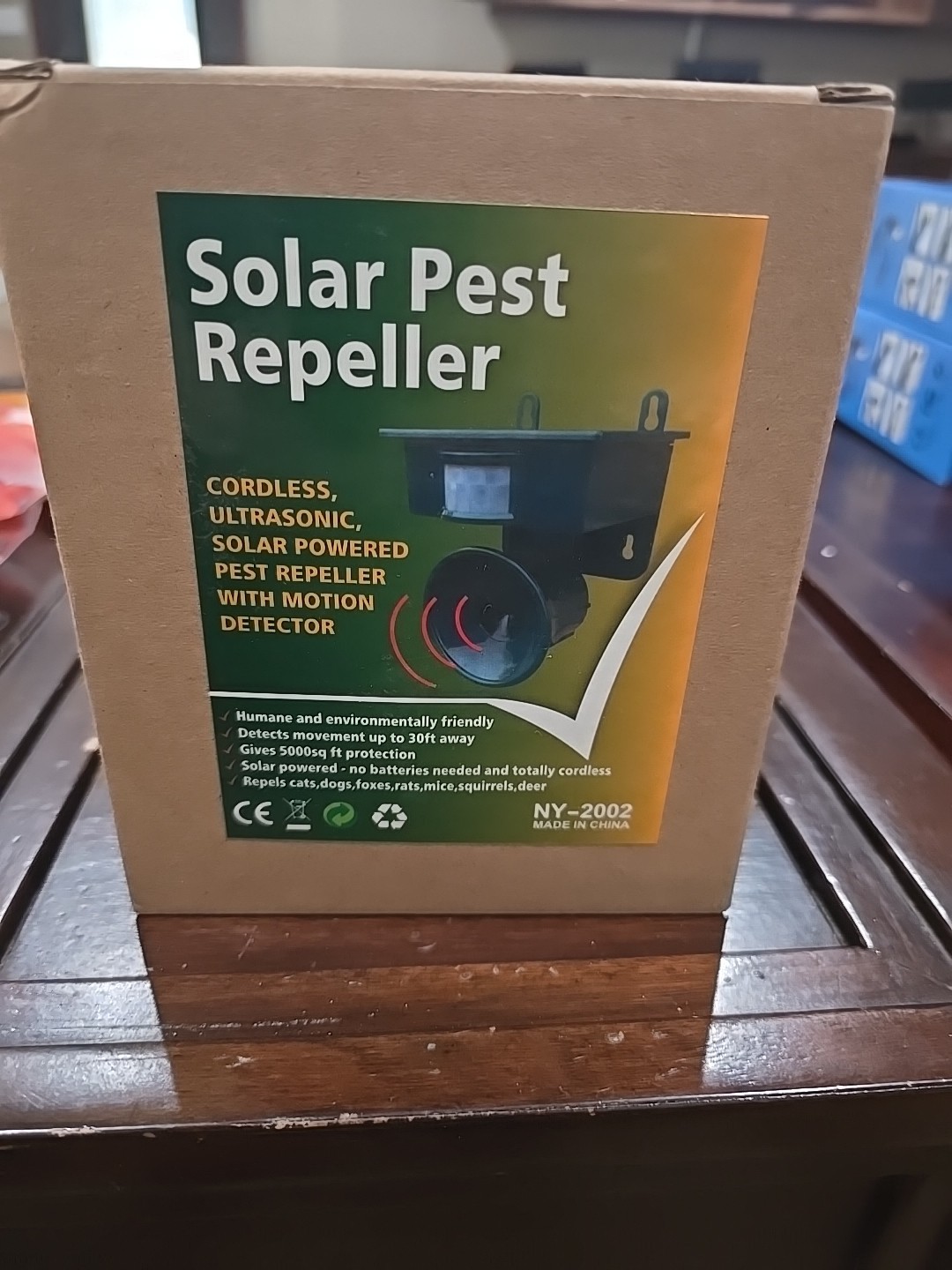 Solar Pest Repeller Repels Birds, Rats, Mice, Squirrels, Deer, Foxes No Batterie gallery