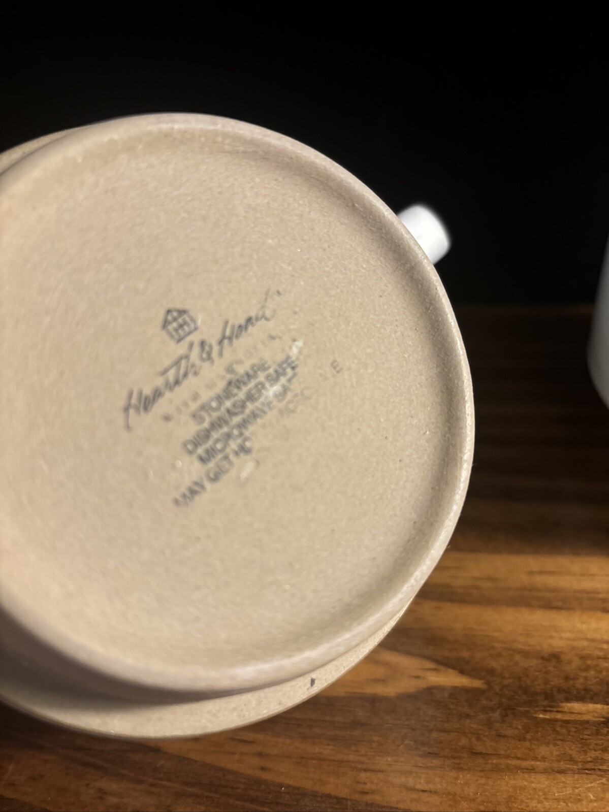 Hearth & Hand Set of Stoneware Restore Cup Mugs Coffee Tea Stackable gallery