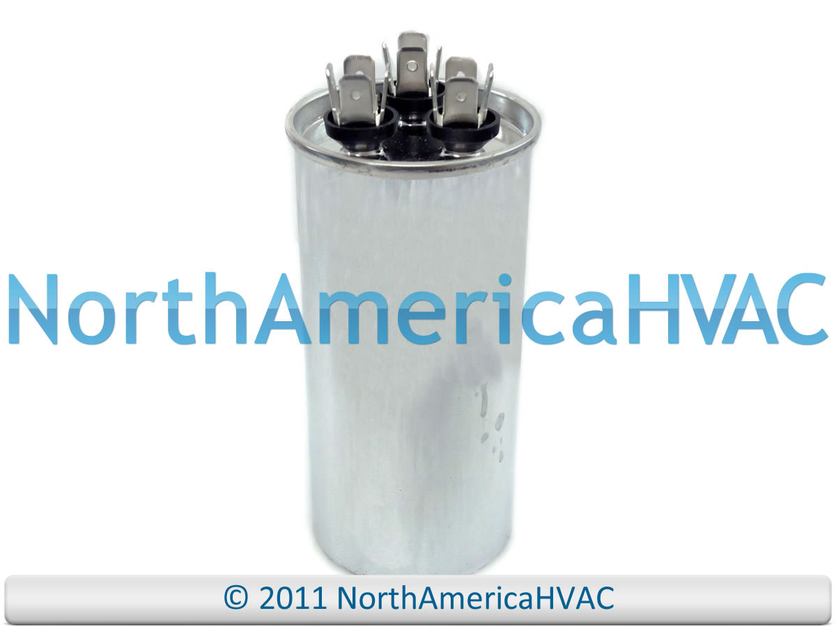 35/5 35+5 MFD 440V ROUND Dual Run Capacitor FITS GENTEQ Z97F9848 97F9848 gallery