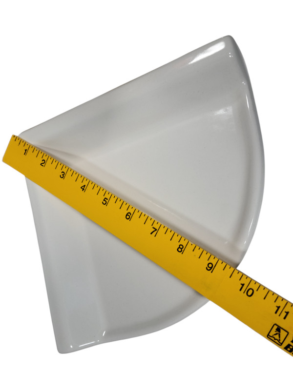 Vintage White Ceramic Shower Tile Corner Tray Soap Dish Ledge Shampoo Holder gallery