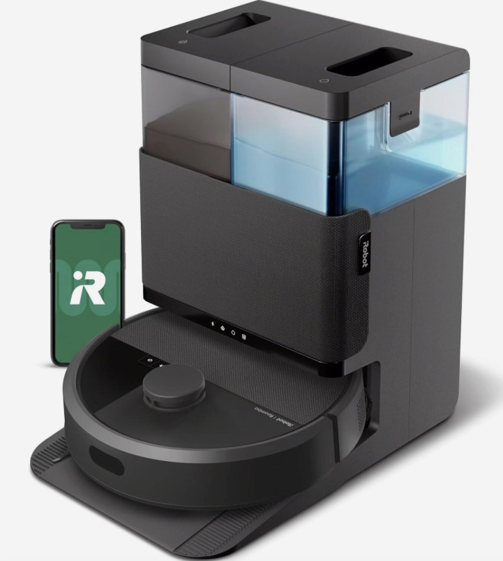 iRobot Roomba Plus 405 Combo Vacuum & Mop w/ AutoWash Dock, LiDAR, 70x Suction gallery