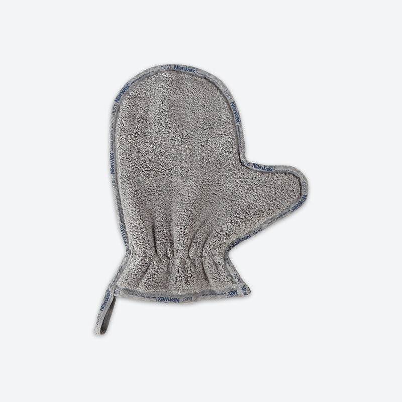 Norwex graphite Dusting Mitt Microfiber with BacLock FAST FREE SHIPPING TODAY